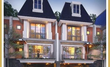 Rumah 3 Lantai Konsep Classic 10 Menit ke MRT Lebak Bulus dan PIM