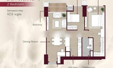 Elevee Penthouse Residence Alam Sutera 2Bedroom
