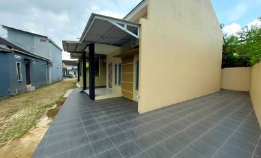 DIJUAL RUMAH MINIMALIS SEDUDUK PUTIH PALEMBANG Bonus AC & Kitchen Set