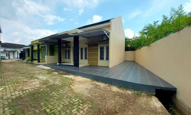 DIJUAL RUMAH MINIMALIS SEDUDUK PUTIH PALEMBANG Bonus AC & Kitchen Set