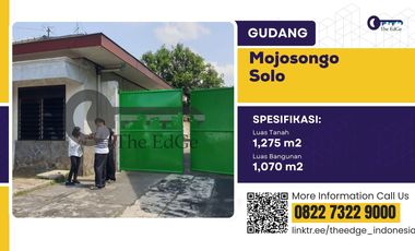 Gudang Strategis di Solo – Dekat Tol Karanganyar & Stasiun Solojebres - The EdGe