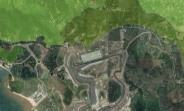 Jual tanah di MANDALIKA LOMBOK 9125m2 view sirkuit