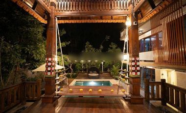 Dijual Vila Cantik Nyanyi Riverside,Tabanan,Bali -R-0343