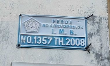 Dijual Gudang Strategis di Jalan Nakula - Kuta, Badung