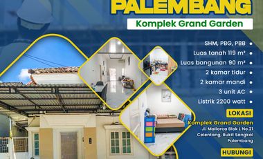 Dijual Rumah Celentang Palembang
