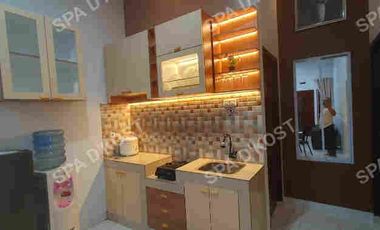 Sewa kontrakan  rumah bulanan Full Furniture  TIpe 55 Studio  SPA D'KOST sentosa sidomulyo Barat Pekanbaru