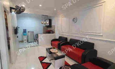 sewa rumah Kontrakan Bulanan Full Furniture  tipe 65 Deluxe Standar SPA D'KOST sidomulyo Barat Pekanbaru