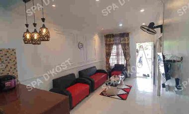 sewa rumah Kontrakan Bulanan Full Furniture  tipe 65 Deluxe Standar SPA D'KOST sidomulyo Barat Pekanbaru