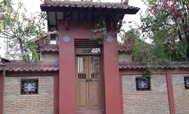 Jual Tanah Bonus Rumah Etnik dkt Kampus Unwidha Widya Dharma Klaten