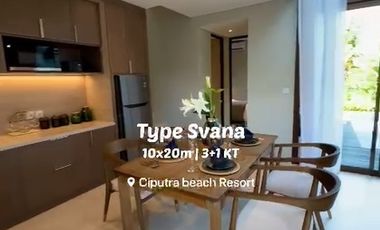 Ciputra Beach Resort Tabanan Bali Cluster Resvara View Laut