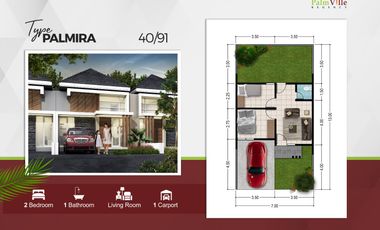 RUMAH SIDOARJO PALM VILLE REGENCY BUDURAN