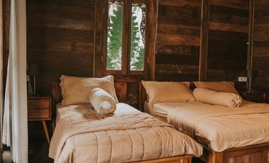 villa exotic wooden houses di bajra selemadeg tabanan