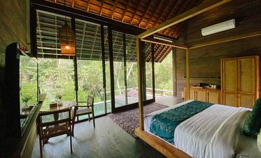 VILLA UBUD MEWAH DALAM KOMPLEKS VIEW JUNGLE