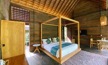 VILLA UBUD MEWAH DALAM KOMPLEKS VIEW JUNGLE