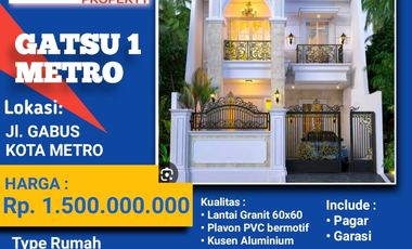 Rumah dijual di Yosomulyo, Metro, Lampung