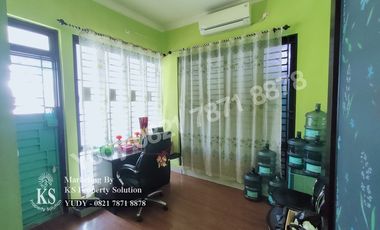 Rumah Asri tanah luas dalam komplek Siap Pakai di Sako Baru