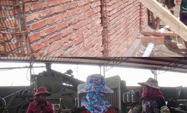 Dijual Pabrik Bata Merah Cetak Mesin & Oven.