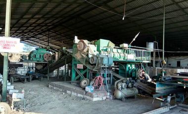 Dijual Pabrik Bata Merah Cetak Mesin & Oven.