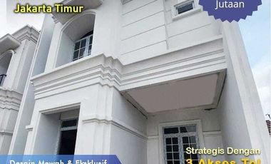 Townhouse exlusif lokasi dekat tol bambu apus