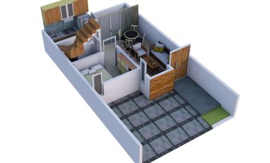 Townhouse cantik 2 Lantai lokasi dekat tol jatih Asih