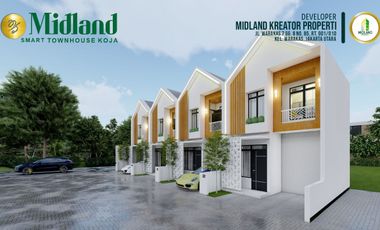 Townhouse 2 lantai lokasi dekat trade mall koja