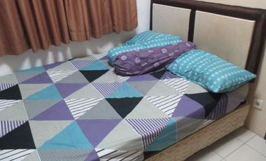 Paket sewa per 3 bulan apartemen puri park view 2 bed full furnis