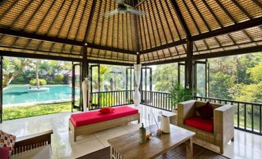Riverfront luxury villa for sale in Beraban, Tabanan-Bali