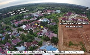 rumah siap huni 5 kamar tidur di griya lambung mangkurat gubernuran