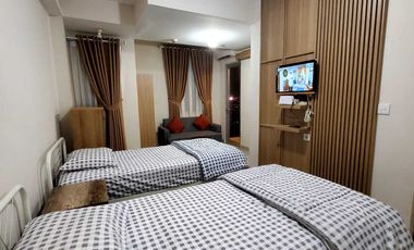 Dijual Apartemen Sudirman Suite furnished type 2 BR jadi 1 BR