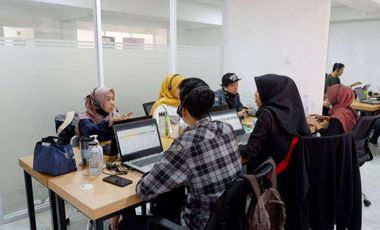 DISKON Kemerdekaan Sewa Office Bulanan Hanya 2,5jutaan perbulan