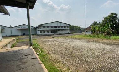 Warehouse atau Gudang Cibatu Purwakarta Ex PT Kurma 13000 m2