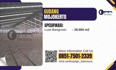 Warehouse for Rent in Gempol, Industrial Permit, near Sidoarjo, with Loading Dock