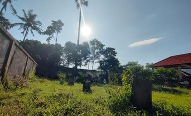 DIJUAL TANAH FREEHOLD KOMERSIL AMED KARANGASEM BALI