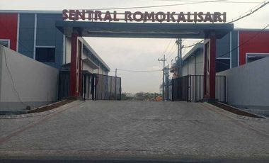 JUAL GUDANG JALAN RAYA ROMOKALISARI SURABAYA