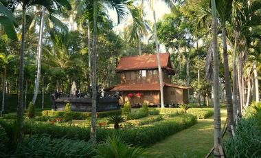 LUXURIOUS BEACH FRONT WOODEN VILLA