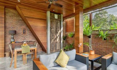 PRIVATE VILLA DENGAN VIEW PADI DAN GUNUNG AGUNG