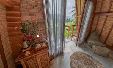 PRIVATE VILLA DENGAN VIEW PADI DAN GUNUNG AGUNG