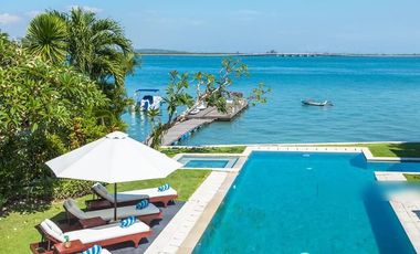 HOT DEAL! Villa Beachfront/ Los Pantai Mewah & Termurah Nusa Dua