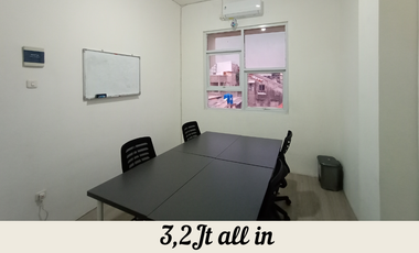 Disewakan Unit kantor Full Furnished Jatinegara