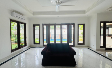 Disewakan rumah asri dalam compound back yard luas area kemang