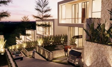 hanya 10 unit villa dijual lokasi Jimbaran view