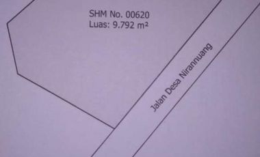 Trn harga jl Hombes Pakkatto Gowa Sulawesi Selatan  LT 9.792