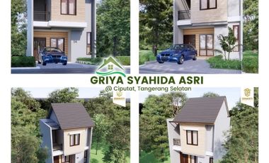 Rumah Nyaman dalam Klaster Dekat Tol Bintaro