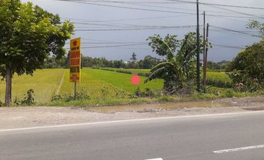 DIJUAL TANAH LOKASI SANGAT STRATEGIS DI PINGGIR JALAN RAYA