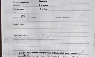 DIJUAL TANAH LOKASI SANGAT STRATEGIS DI PINGGIR JALAN RAYA