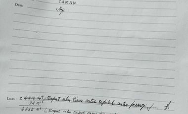 DIJUAL TANAH LOKASI SANGAT STRATEGIS DI PINGGIR JALAN RAYA