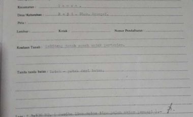 DIJUAL TANAH LOKASI SANGAT STRATEGIS DI PINGGIR JALAN RAYA