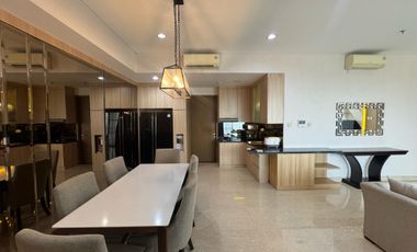 FOR RENT 3 BEDROOM FULLY FURNISHED RESORT APARTMENT IN SOUTH JAKARTA
