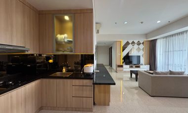 FOR RENT 3 BEDROOM FULLY FURNISHED RESORT APARTMENT IN SOUTH JAKARTA