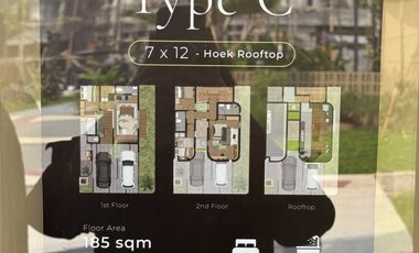 BIO DISTRICT BSD CITY RUMAH MEWAH 3 LANTAI DEKAT TOL AEON & STASIUN